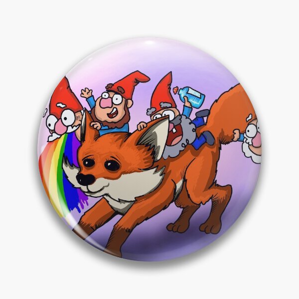 Item preview, Fox and Gnomes 2 designed and sold by acbarrows.