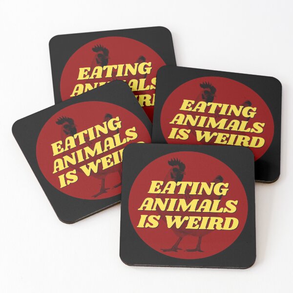 Item preview, Eating Animals Is Weird designed and sold by Picket Club.