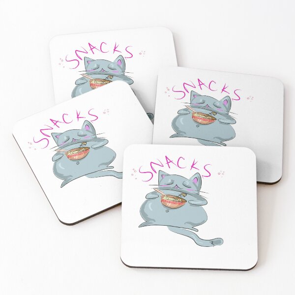 Item preview, Snacks Cat designed and sold by Cosmonaut Seal .