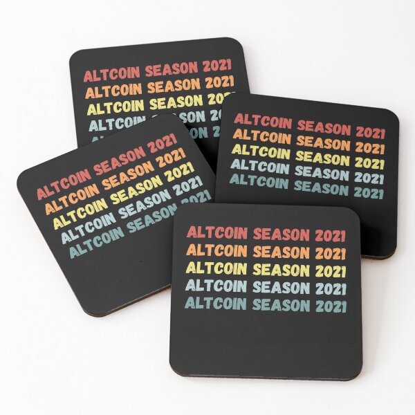Item preview, Altcoin Season 2021 with Retro Colors designed and sold by Cryptohaven.
