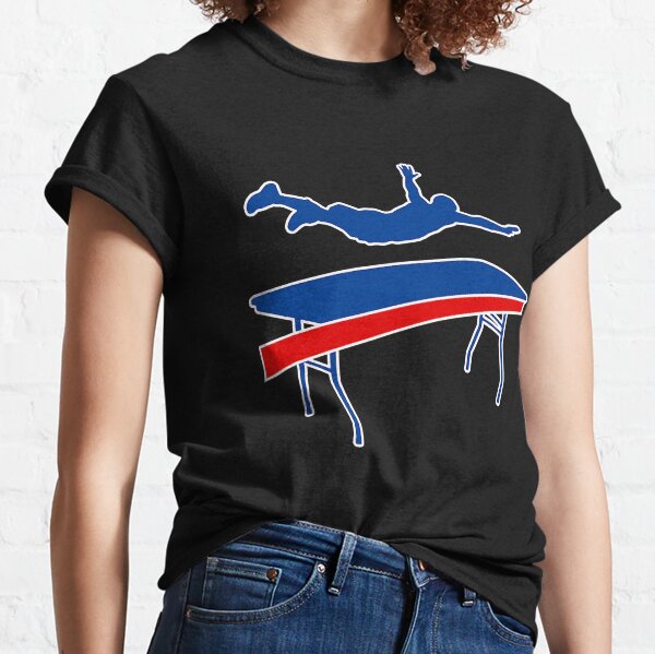 Buffalo Football Fans. Smash Tables Royal T-Shirt (Sm-5X)