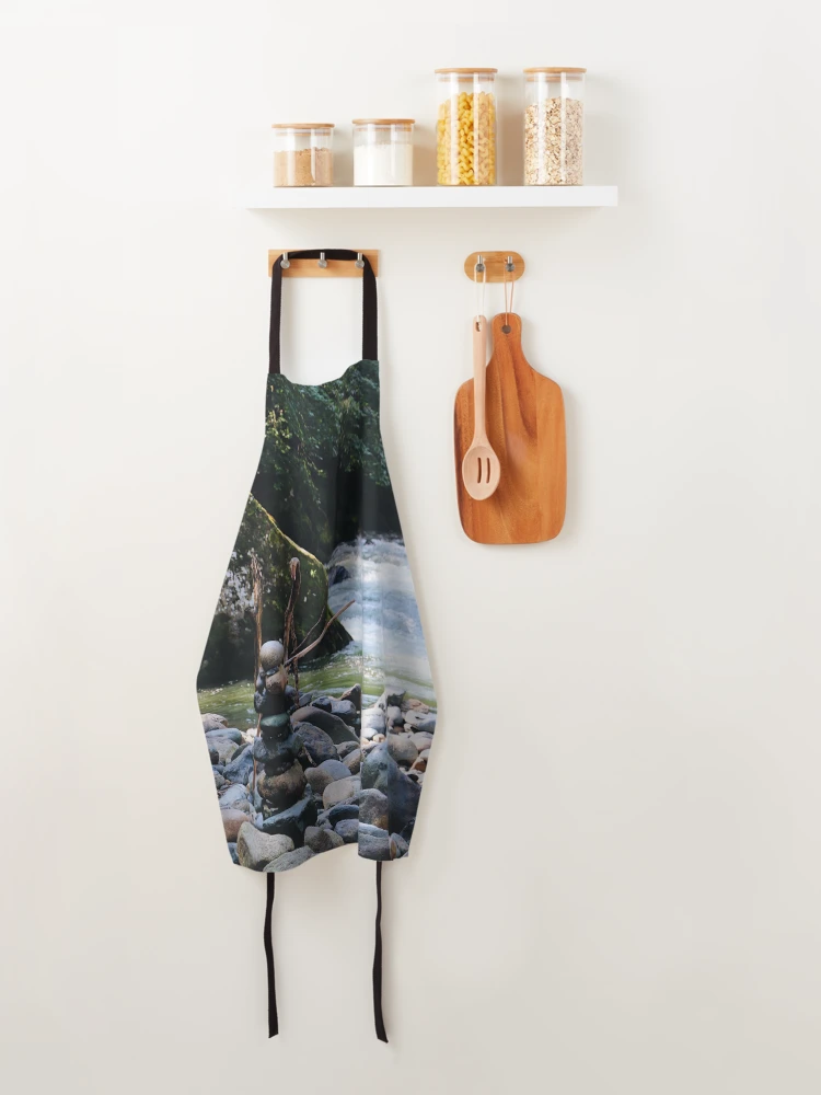 Thumbnail 4 of 6, Apron, Stacked Rocks designed and sold by irideae.
