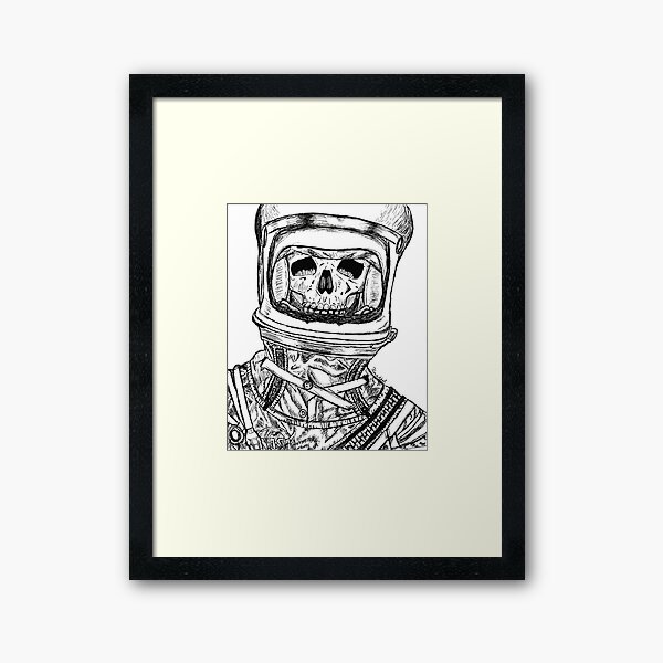 Artikel-Vorschau von Skeletal Space Man, designt und verkauft von superbloomkir.