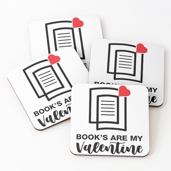 Item preview, Books are My Valentine designed and sold by flyersarena.