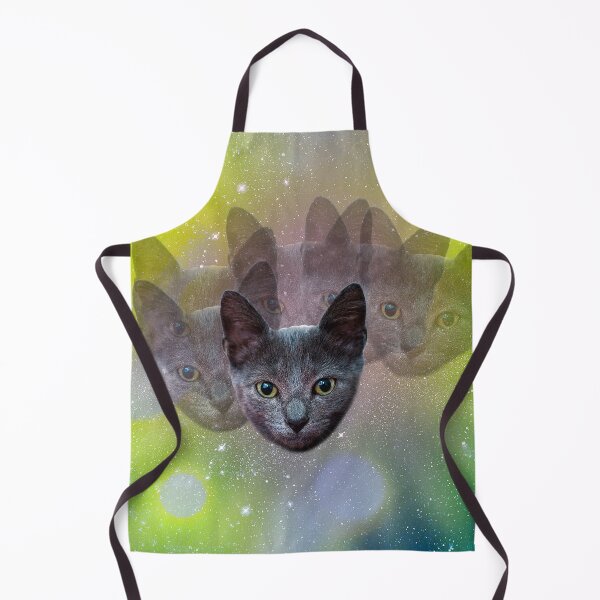 Item preview, Floating Galactic Cat Head designed and sold by Radical Beat.