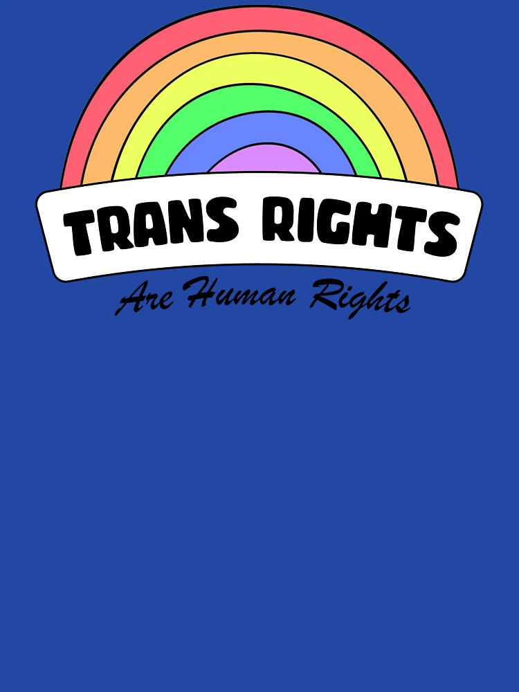 Thumbnail 6 of 6, Zipped Hoodie, Trans Rights Are Human Rights designed and sold by Picket Club.