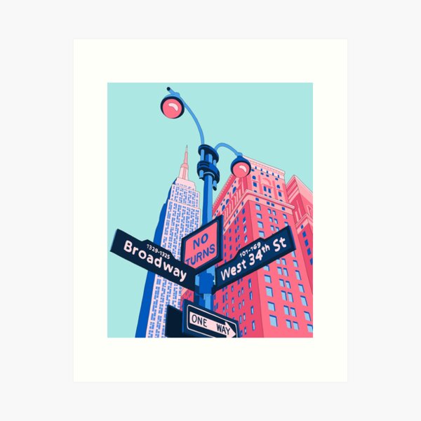 New York Art Print