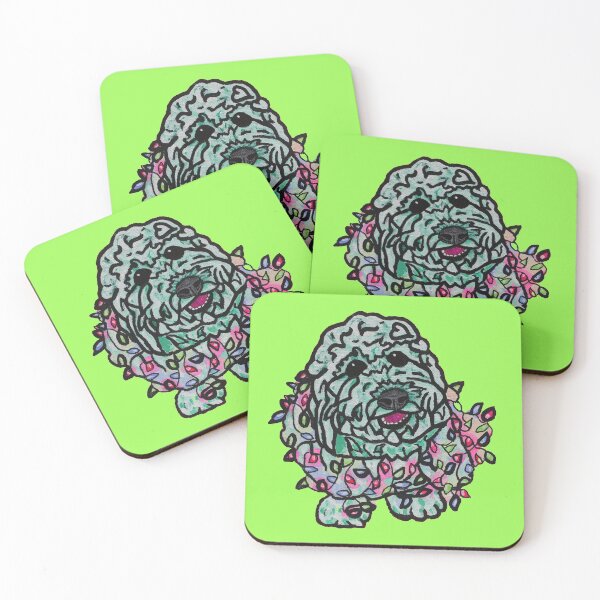Item preview, Lit Doodle over Green designed and sold by Amanda A. Anthony.