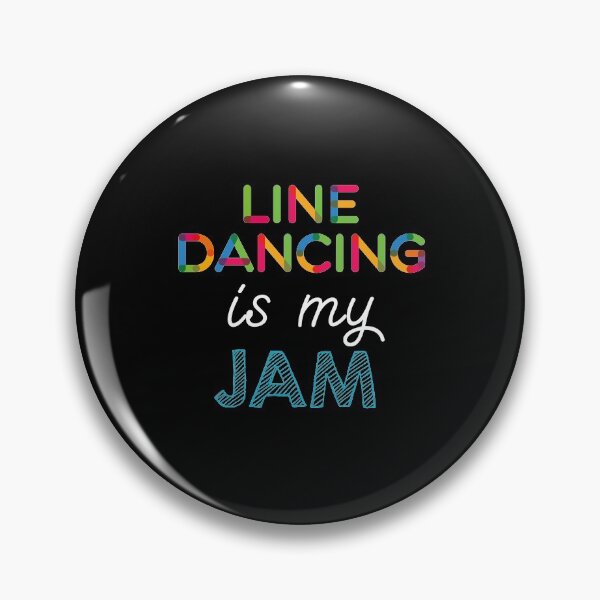 Item preview, Line Dancing is my Jam. Funny Line Dancing Design designed and sold by Custom365.