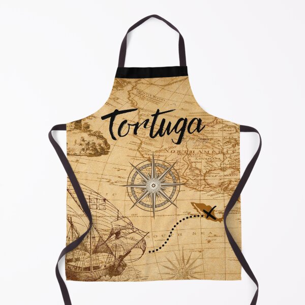 Item preview, Tortuga island Treasure Map designed and sold by MerchActually.