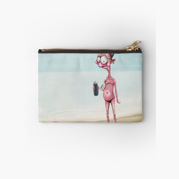 Item preview, Sunburnt Man on the Beach Artwork designed and sold by Tristan Venables.