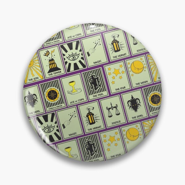 Item preview, Tarot Cards Pattern designed and sold by The Masked Designer.