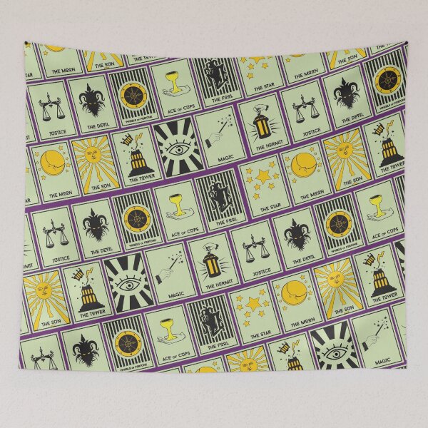 Item preview, Tarot Cards Pattern designed and sold by The Masked Designer.