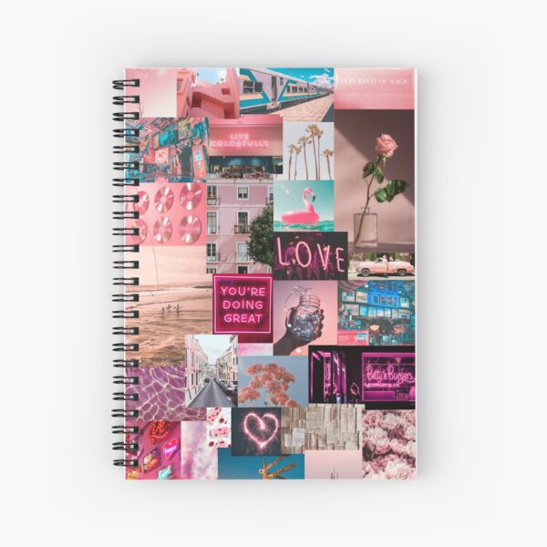 Cahier à spirale for Sale avec l'œuvre « Noté! Journal Esthétique Boho  Carnet » de l'artiste MissMacs