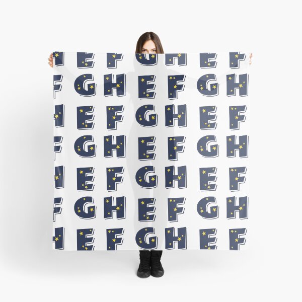 Item preview, Alphabet Stickers Pack Letter E Letter F Letter G Letter H Capital Letters designed and sold by KLINESTORE.