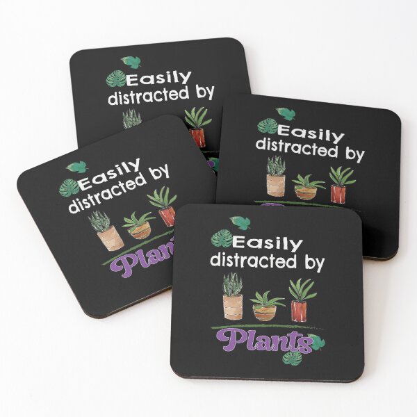 Item preview, Easily Distracted by Plants designed and sold by orangeblue21.