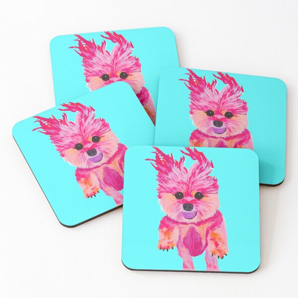 Item preview, I Love Luz the Morkie in Blue designed and sold by Amanda A. Anthony.