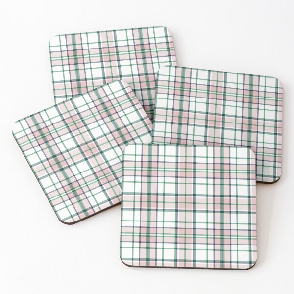 Aperçu de l'œuvre Pink Navy Plaid Tartan Textured Pattern créée et vendue par Siu-Hong Mok.