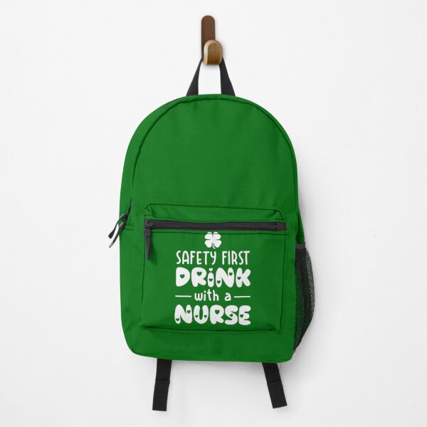 Item preview, safety first drink with nurse designed and sold by PUNCH ME IN SHOP.