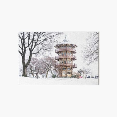 Item preview, Snowy Patterson Park Pagoda designed and sold by jonbilous.