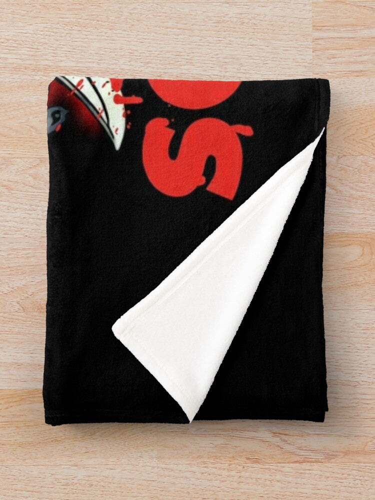 Thumbnail 3 of 6, Throw Blanket, Scream Movie designed and sold by The Fit.