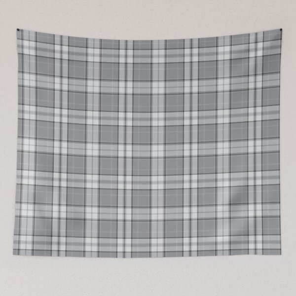 Item preview, Grey Plaid Tartan Textured Pattern designed and sold by Siu-Hong Mok.