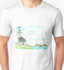 Lighthouse watercolor Unisex T-Shirt