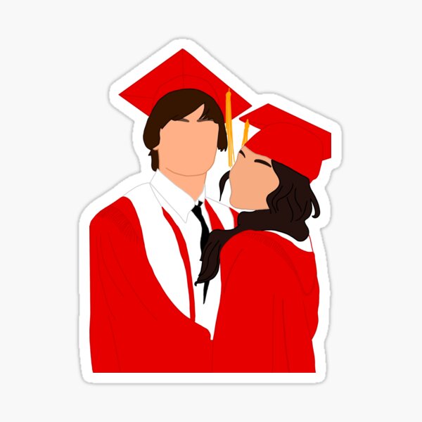 Troy And Gabriella Stickers Redbubble