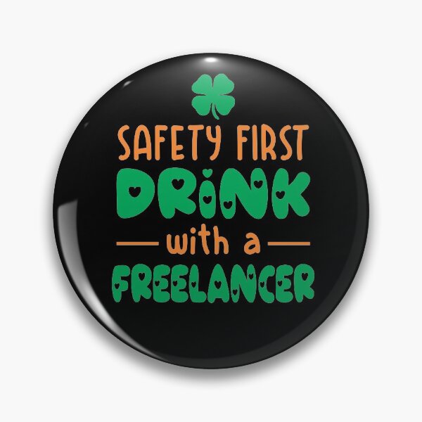 Item preview, safety first drink with a freelancer designed and sold by PUNCH ME IN SHOP.