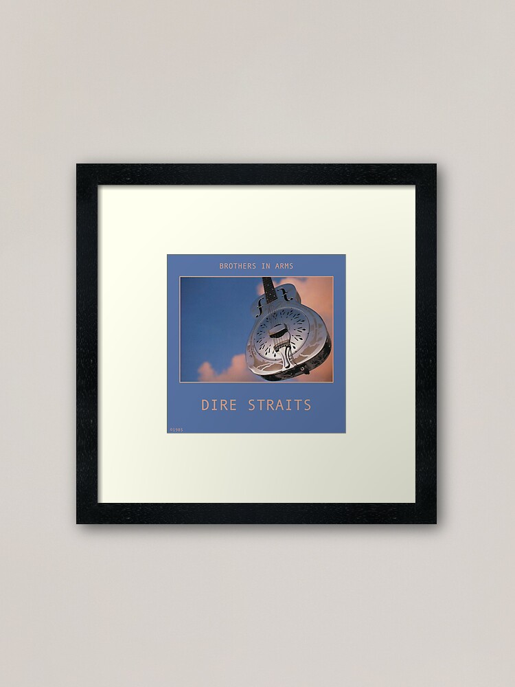 Dire Straits Brothers In Arms Album Cover Art Print for Sale by Cerberus  Art