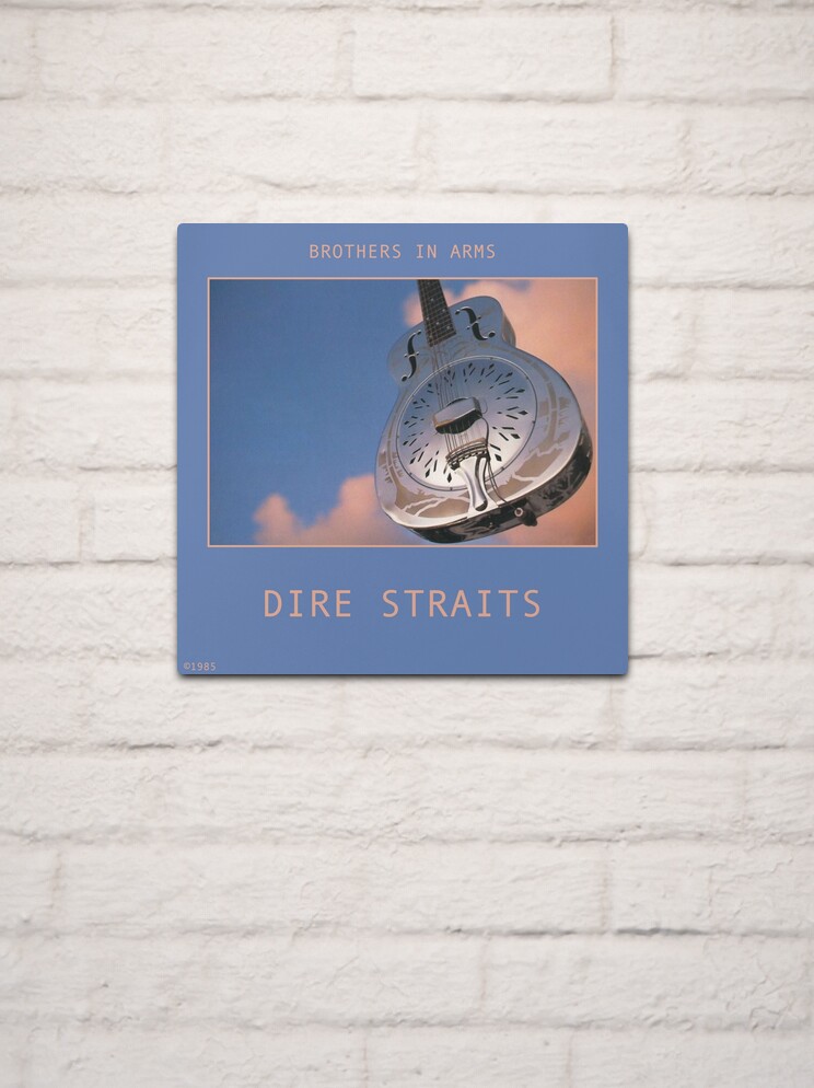 Dire Straits Brothers In Arms Album Cover Metal Print for Sale by Cerberus  Art