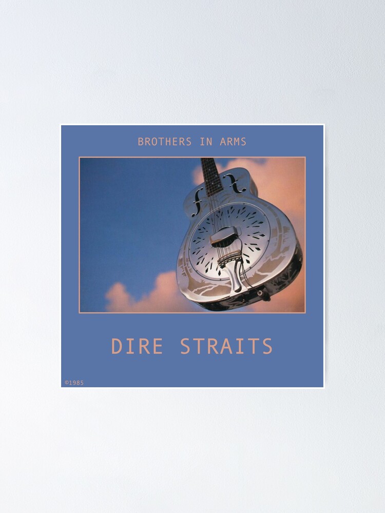 Dire Straits Brothers In Arms Album Cover Poster for Sale by Cerberus Art