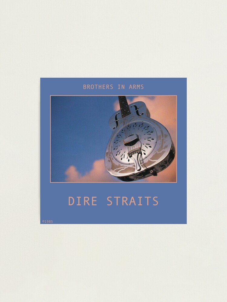 Dire Straits Brothers In Arms Album Cover Poster for Sale by Cerberus Art