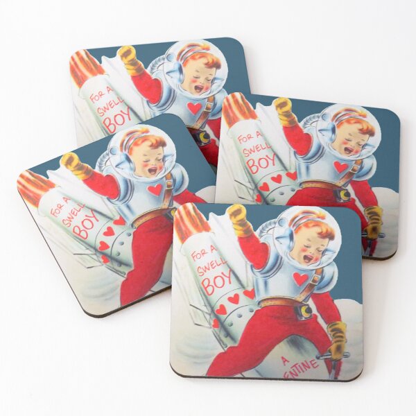 Item preview, Vintage Valentine Rocket boy designed and sold by Thelittlelord.