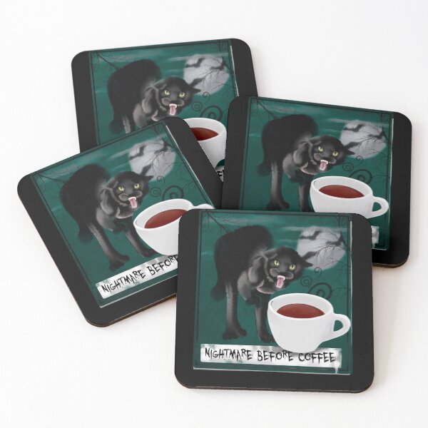 Item preview, Nightmare before coffee designed and sold by faztheartnoob.