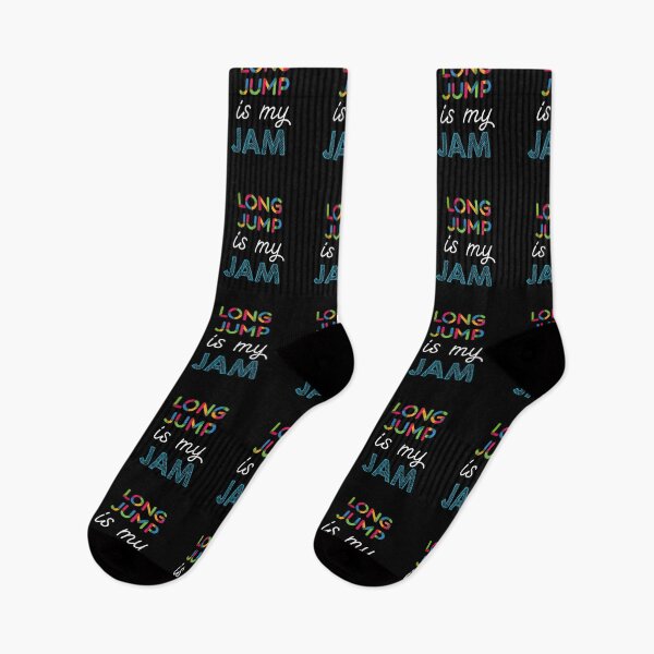 Item preview, Long Jump is my Jam. Funny Long Jump Design designed and sold by Custom365.