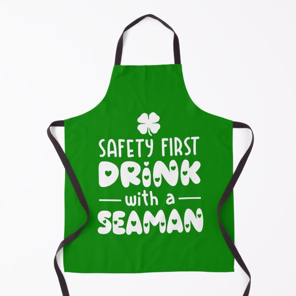 Item preview, safety first drink with a seaman designed and sold by PUNCH ME IN SHOP.