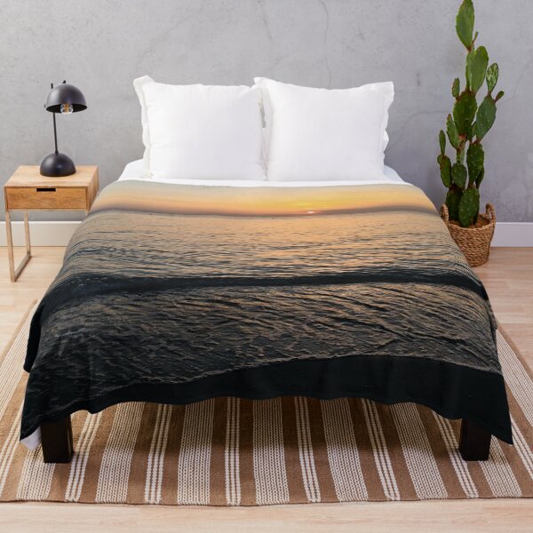 Item preview, Sunset Over The Ocean - Orange Sky designed and sold by Travelforever.