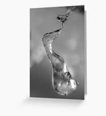 Frozen Kiss Greeting Card