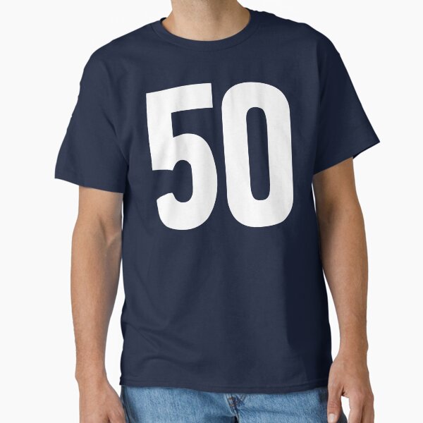 Item preview, AFL Number 50 Back t-shirt designed and sold by footy and more.