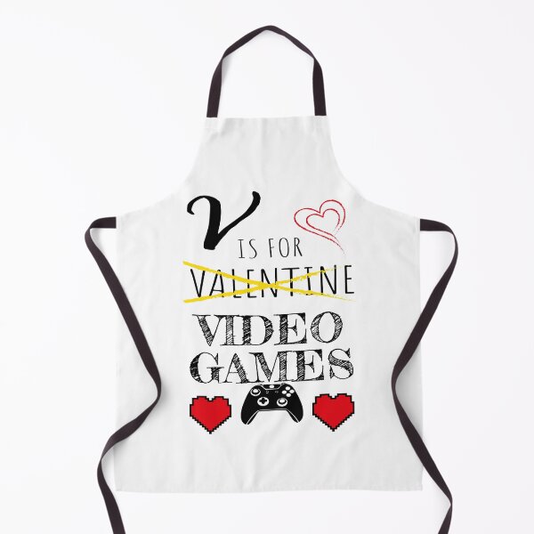 Item preview, V is for Valentine Video Games designed and sold by orangeblue21.