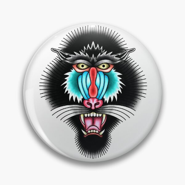 Item preview, mandrill designed and sold by Into-The-Void-.