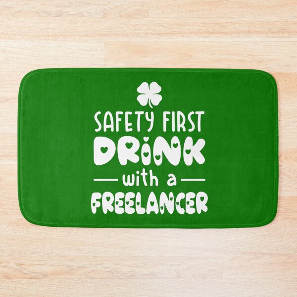 Item preview, safety first drink with a freelancer designed and sold by PUNCH ME IN SHOP.
