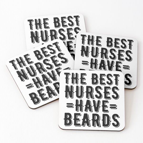 Item preview, The Best Nurses Have Beards designed and sold by Adel Qasem.