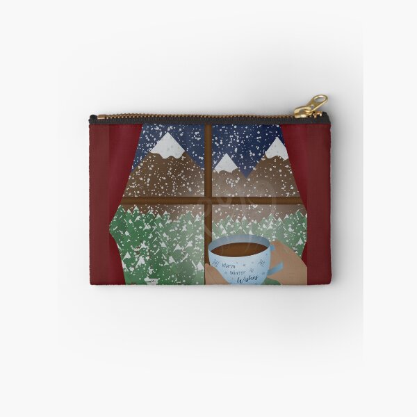 Item preview, Hot Cup of Coffee on a Snowy Day designed and sold by K8sDesigns.