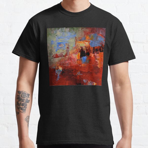 Arte abstracto asombroso Camiseta clásica