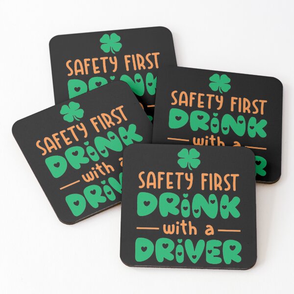 Item preview, safety first drink with a driver designed and sold by PUNCH ME IN SHOP.