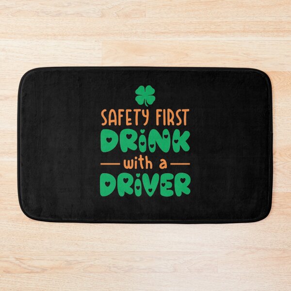 Item preview, safety first drink with a driver designed and sold by PUNCH ME IN SHOP.