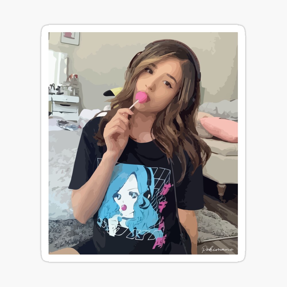 Pokimane Pokidance Photographic Print for Sale by ScrewedupArtist