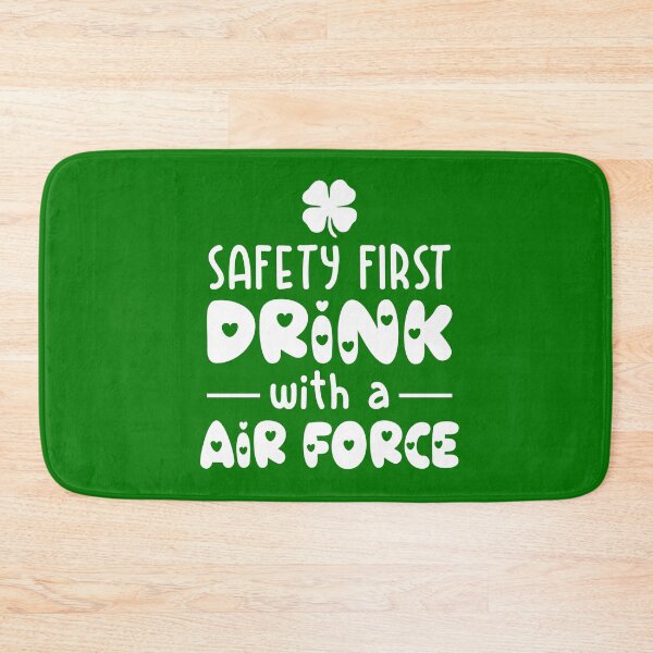Item preview, safety first drink with a air force designed and sold by PUNCH ME IN SHOP.